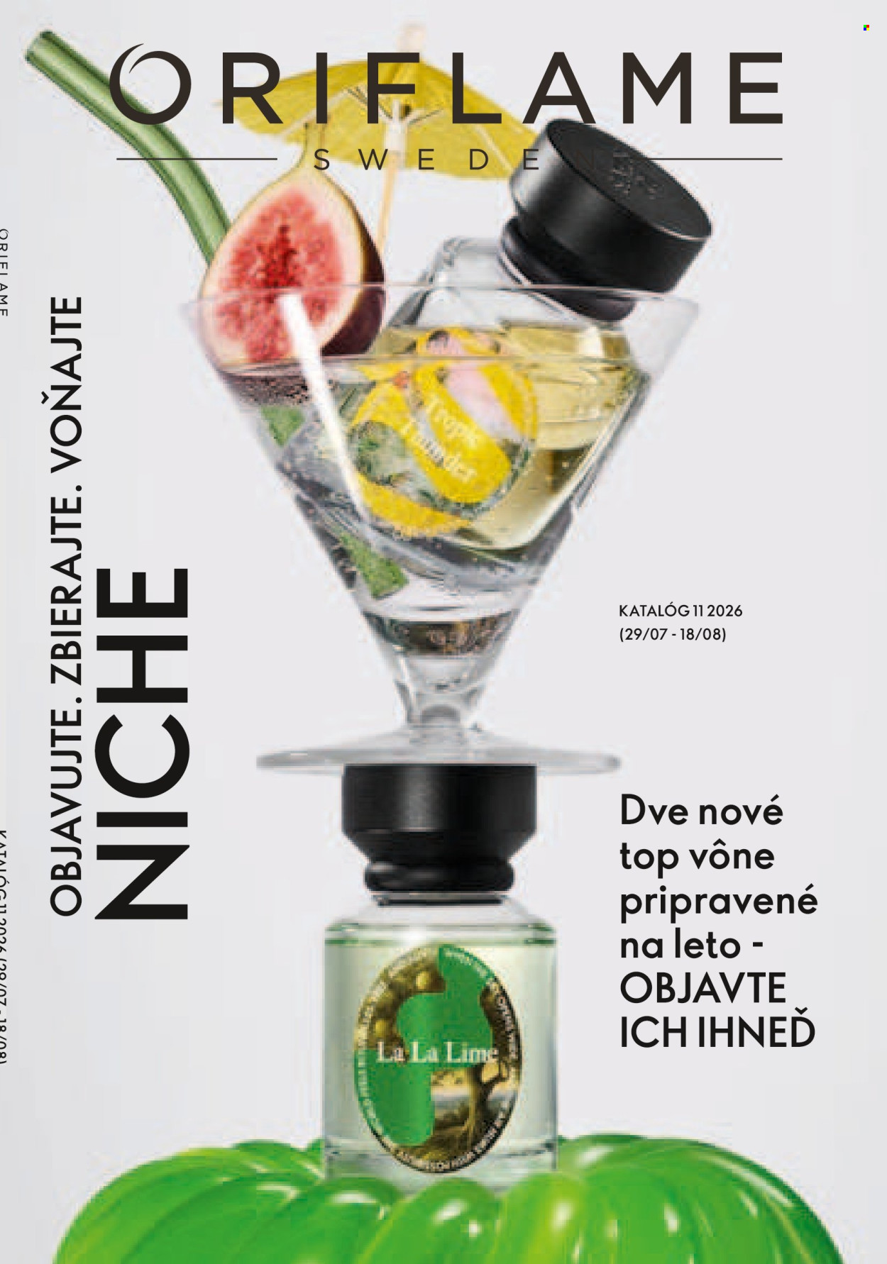 Leták Oriflame - 29.7.2026 - 18.8.2026. Strana 1