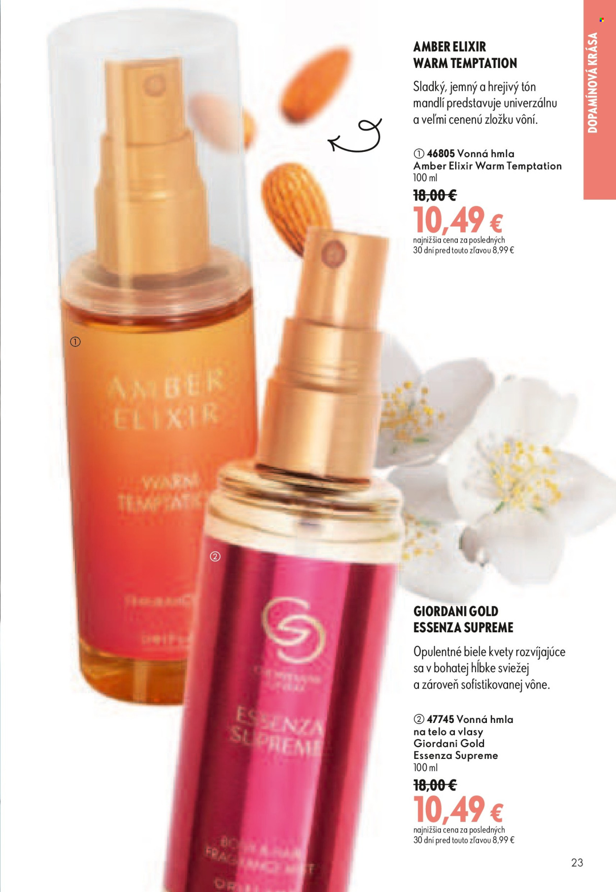 Leták Oriflame - 29.7.2026 - 18.8.2026. Strana 23