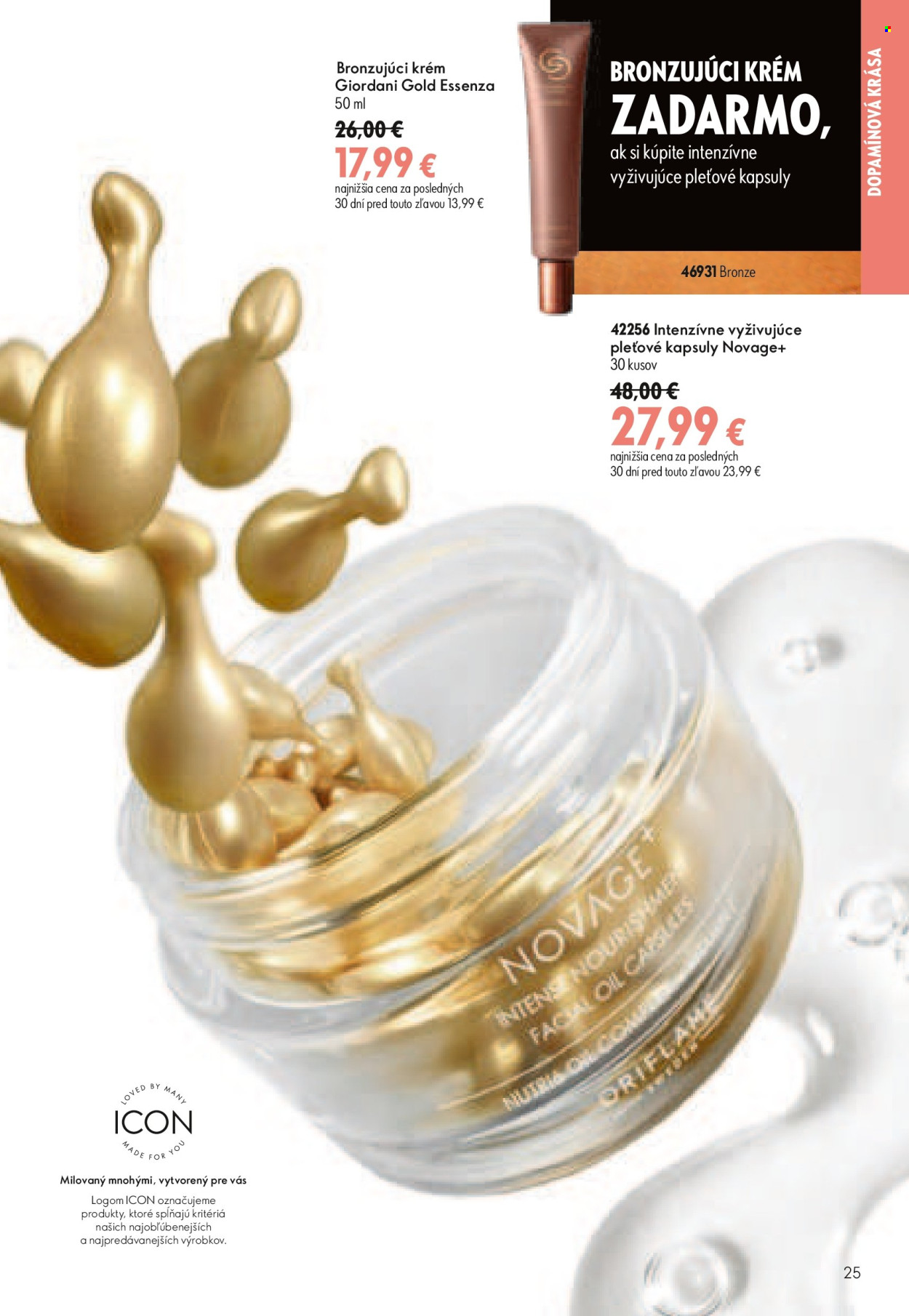 Leták Oriflame - 29.7.2026 - 18.8.2026. Strana 25