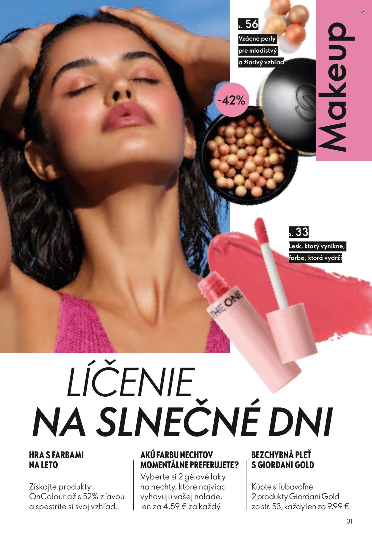 Leták Oriflame - 29.7.2026 - 18.8.2026. Strana 31
