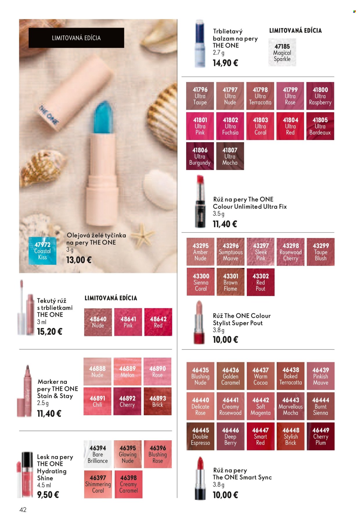 Leták Oriflame - 29.7.2026 - 18.8.2026. Strana 42