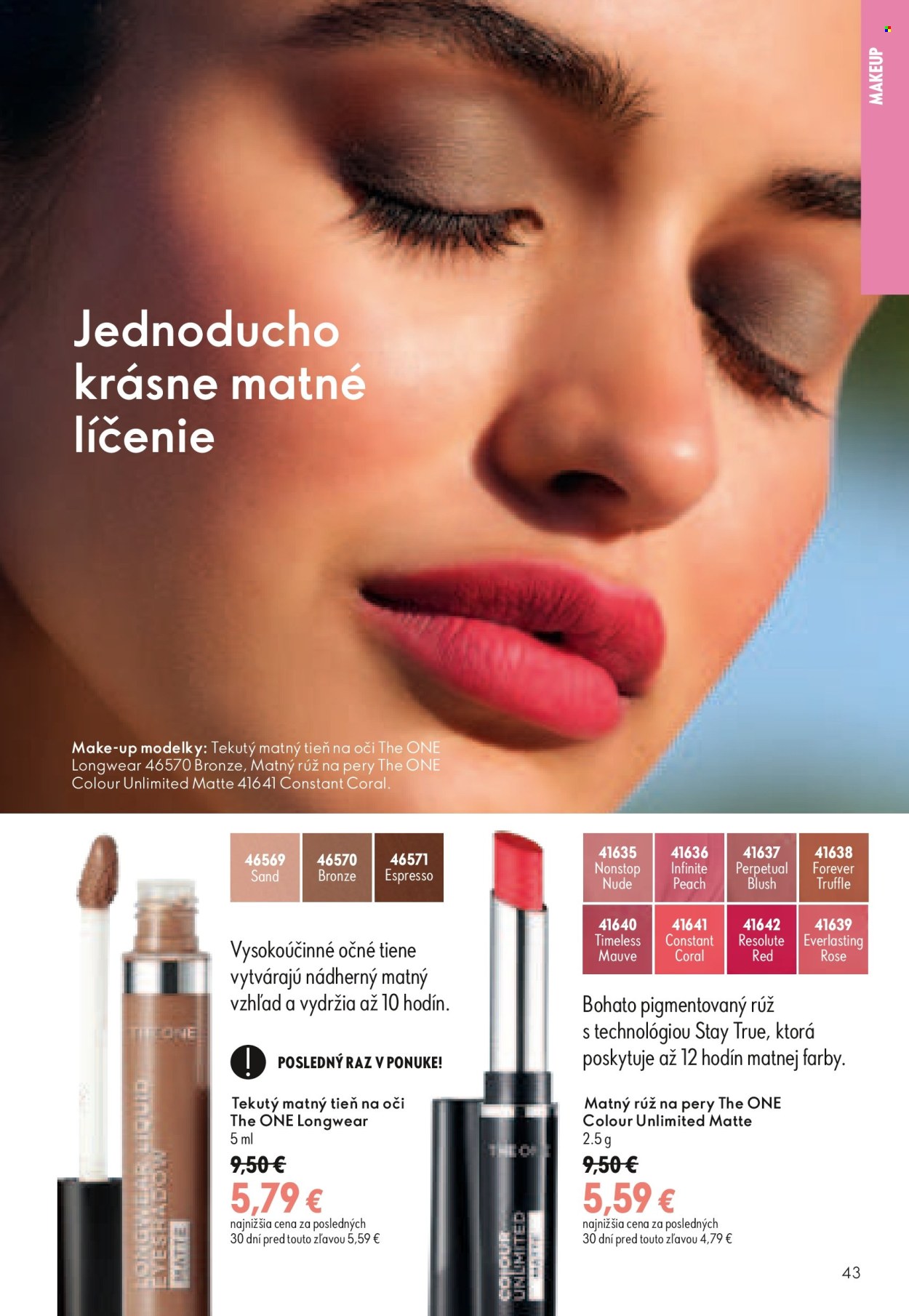 Leták Oriflame - 29.7.2026 - 18.8.2026. Strana 43