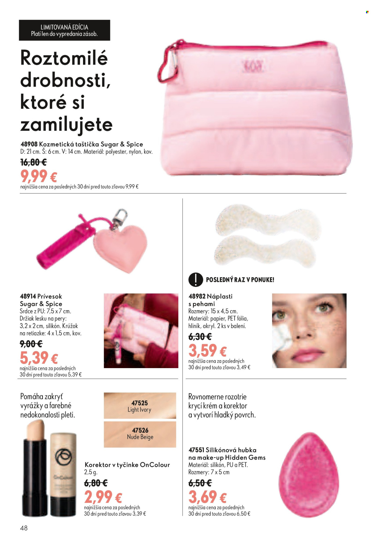 Leták Oriflame - 29.7.2026 - 18.8.2026. Strana 48