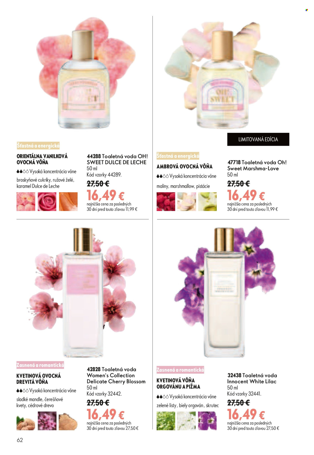 Leták Oriflame - 29.7.2026 - 18.8.2026. Strana 62
