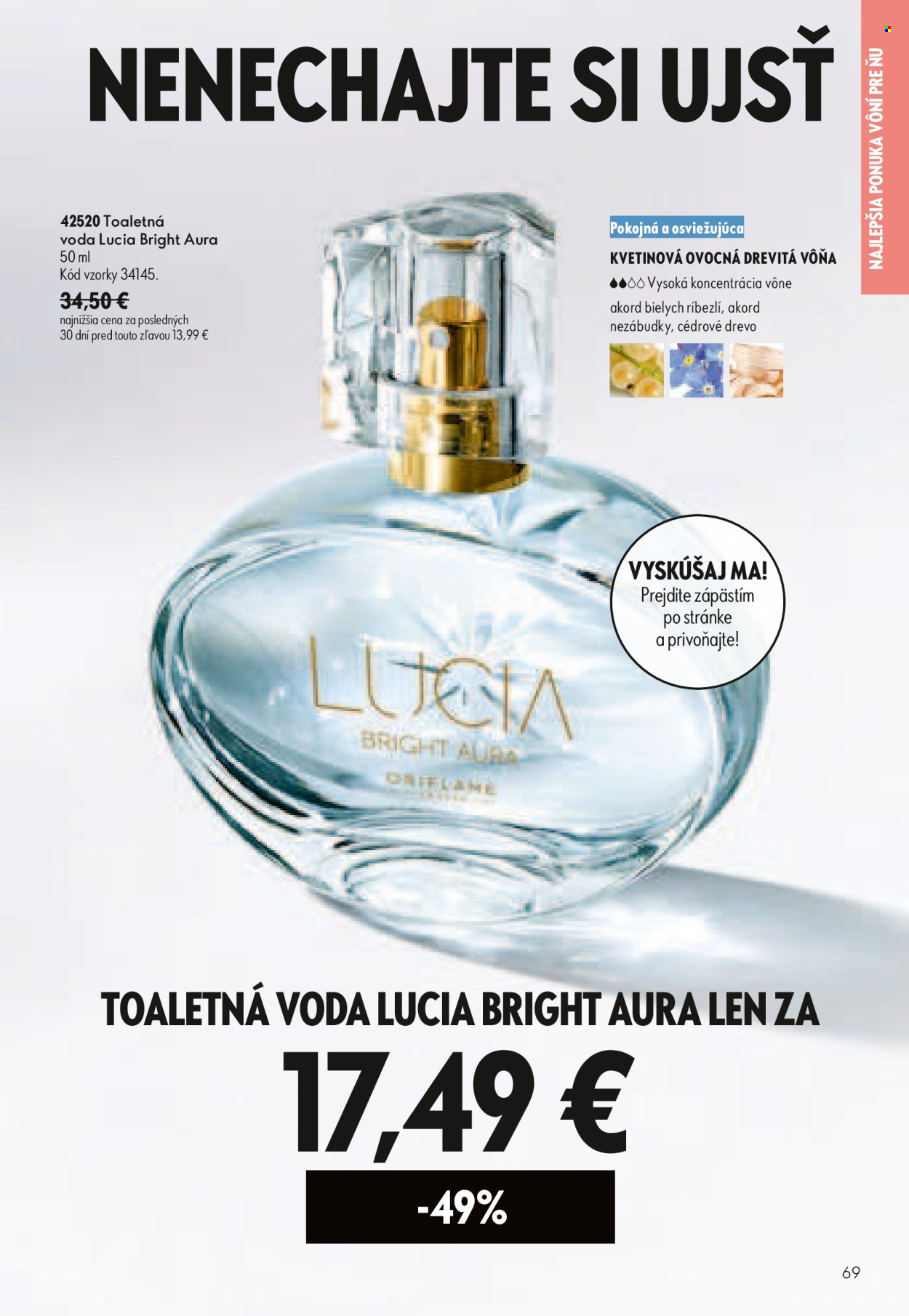 Leták Oriflame - 29.7.2026 - 18.8.2026. Strana 69