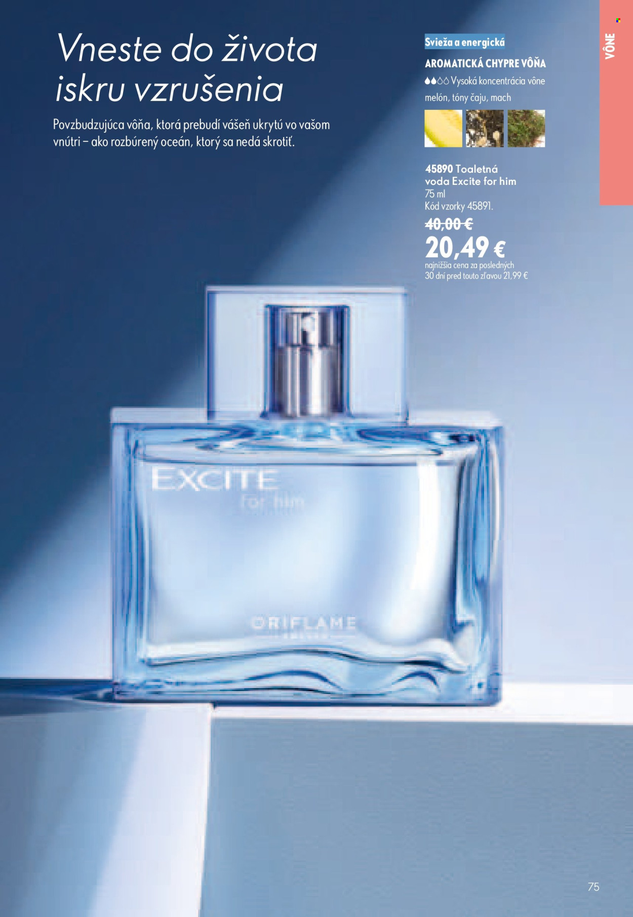 Leták Oriflame - 29.7.2026 - 18.8.2026. Strana 75