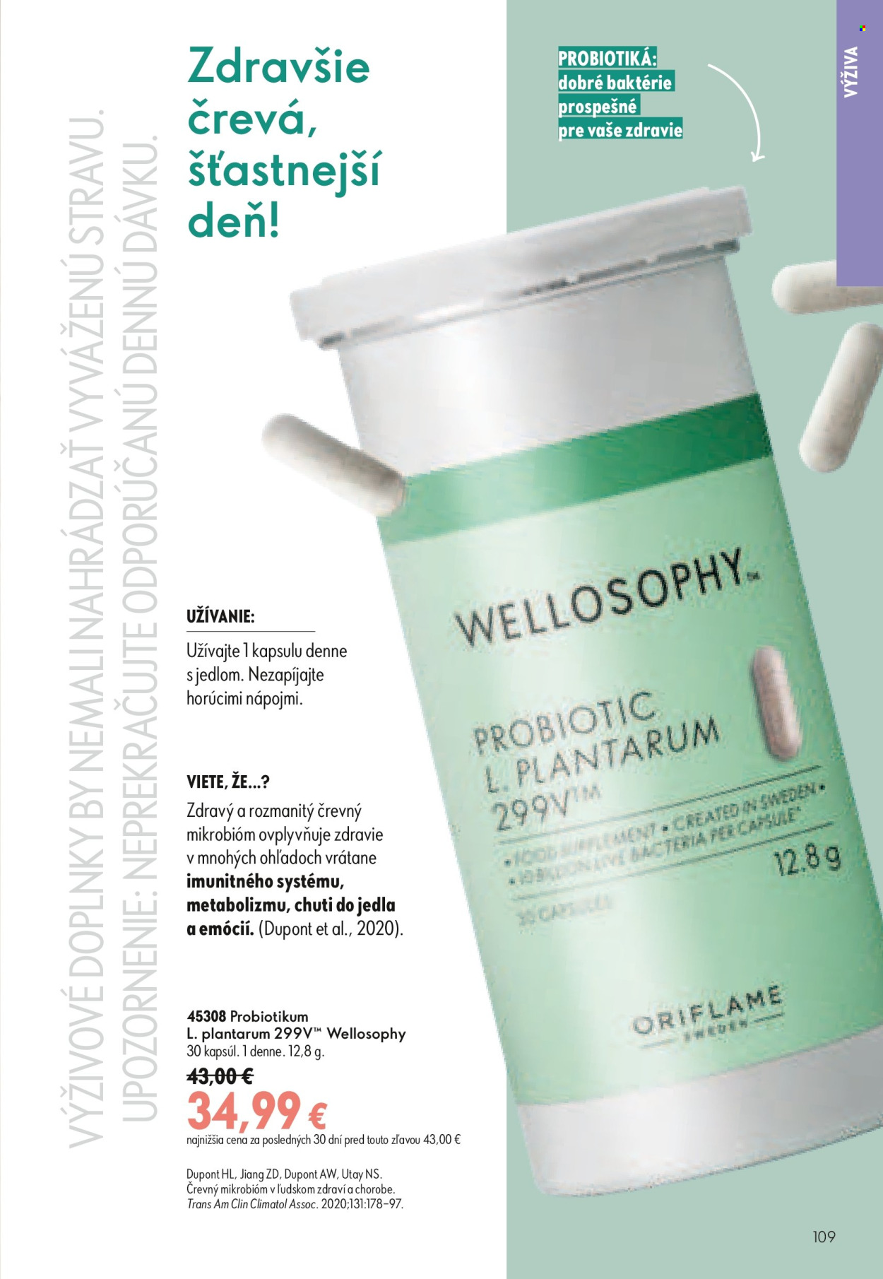 Leták Oriflame - 29.7.2026 - 18.8.2026. Strana 109