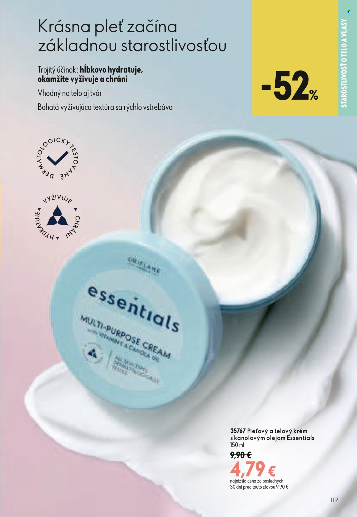 Leták Oriflame - 29.7.2026 - 18.8.2026. Strana 119