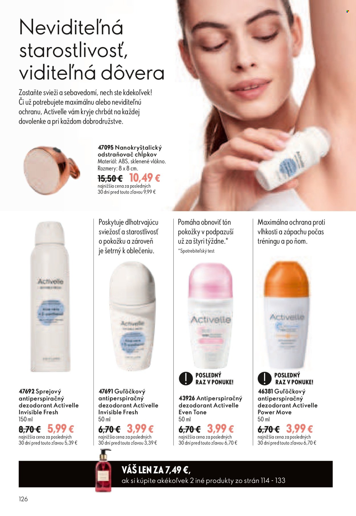 Leták Oriflame - 29.7.2026 - 18.8.2026. Strana 126