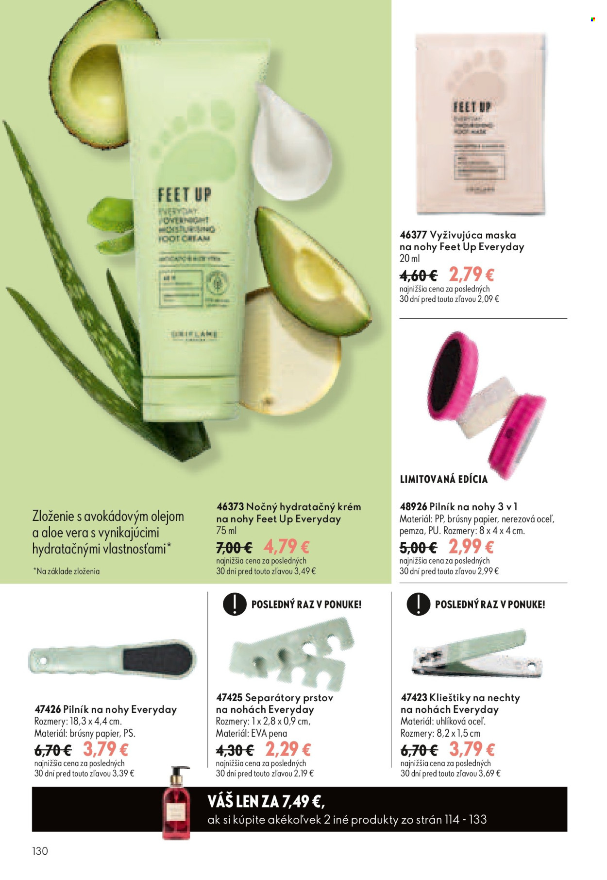 Leták Oriflame - 29.7.2026 - 18.8.2026. Strana 130