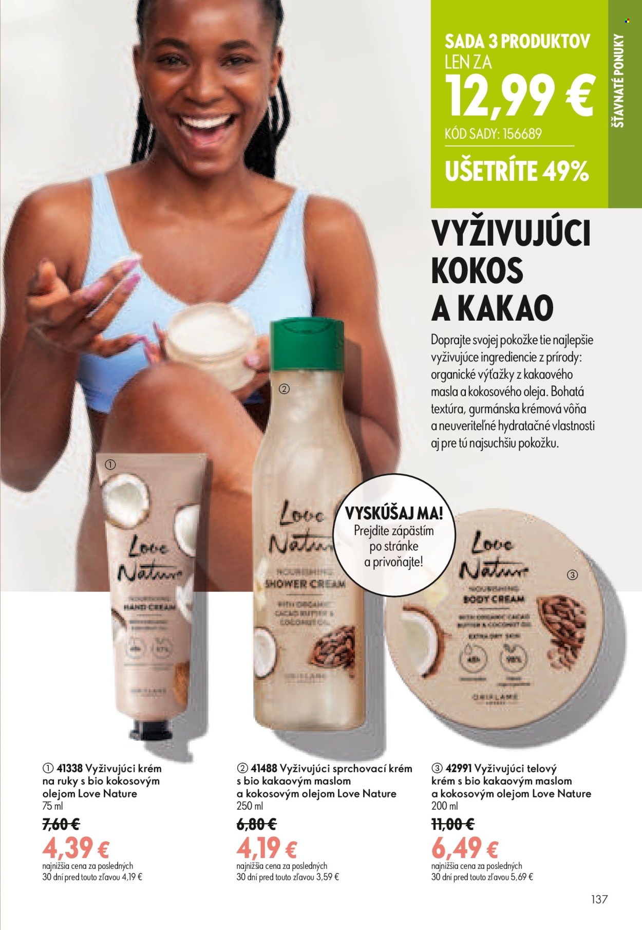 Leták Oriflame - 29.7.2026 - 18.8.2026. Strana 137