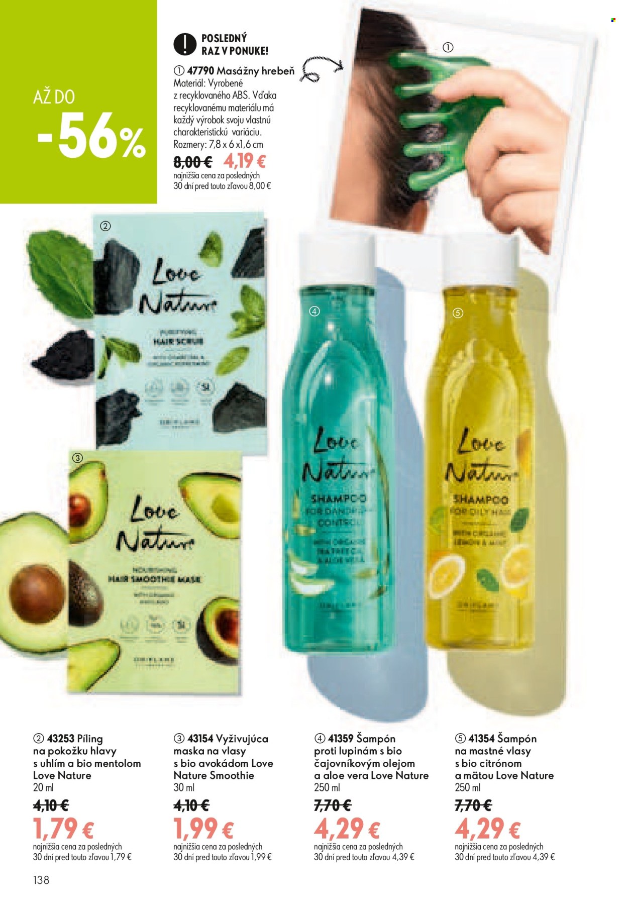 Leták Oriflame - 29.7.2026 - 18.8.2026. Strana 138