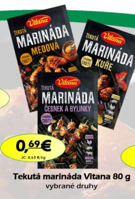 Tekutá marináda Vitana 80 g
