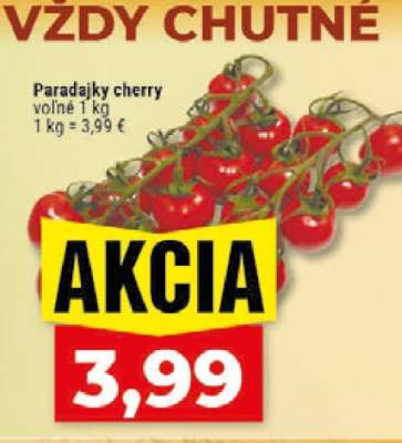 Paradajky cherry