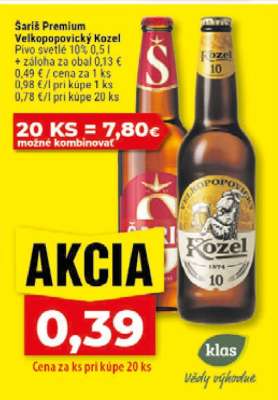 Šariš Premium, Velkopopovický Kozel