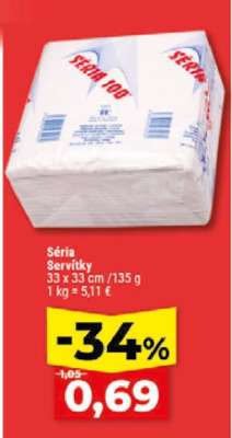 Séria Servítky