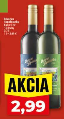 Chateau Topoľčianky basic line