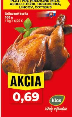 Grilované kurča