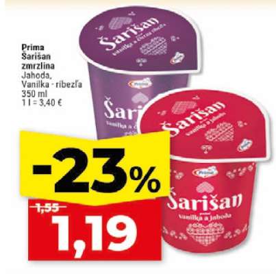 Prima Šarišan zmrzlina