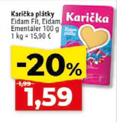 Karička plátky