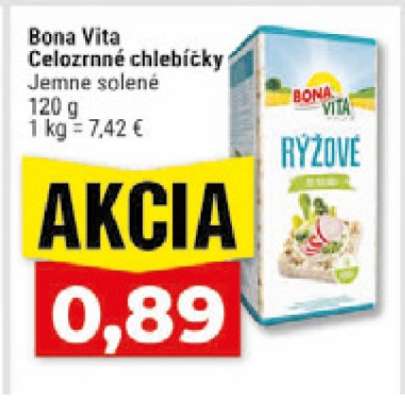 Bona Vita Celozrnné chlebíčky