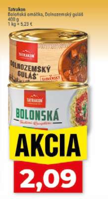 Tatrakon Boloňská omáčka, Dolnozemský guláš