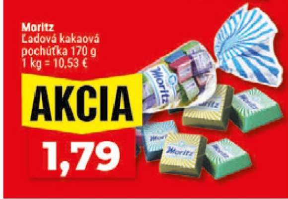 Moritz ľadová kakaová pochúťka