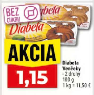 Diabeta venčeky