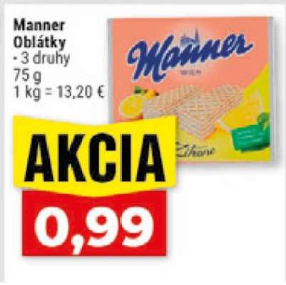 MANNER Oblátky