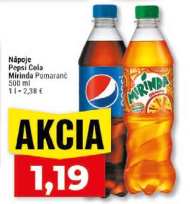 Nápoje Pepsi Cola, Mirinda Pomaranč