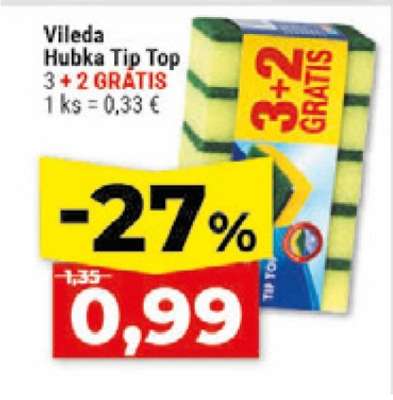 Vileda Hubka Tip Top