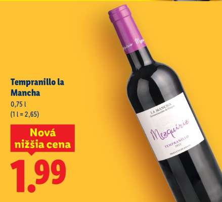 Tempranillo la Mancha