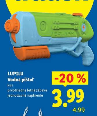LUPILU Vodná pištoľ