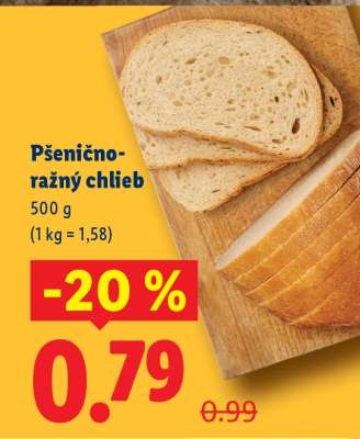 Pšenično-ražný chlieb