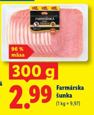 Farmárska šunka
