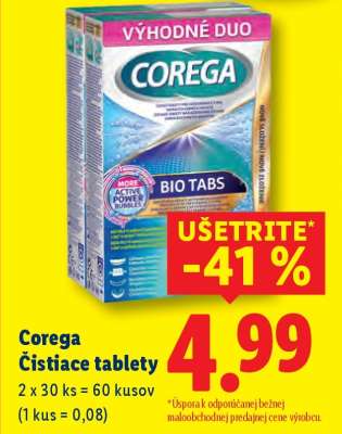 Corega Čistiace tablety