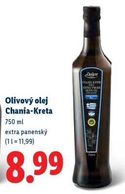 Olivový olej Chania-Kréta
