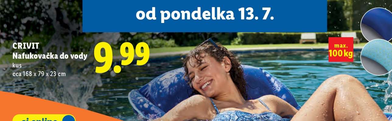 CRIVIT Nafukovačka do vody