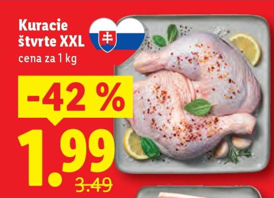 Kuracie štvrte XXL