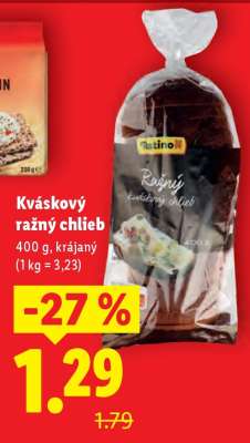 Kváskový ražný chlieb