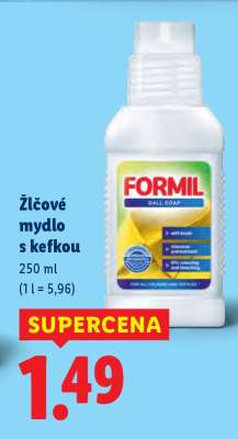 Žlčové mydlo s kefkou