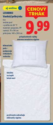 LIVARNO Vankúš/prikrývka