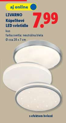LIVARNO Kúpeľňové LED svietidlo