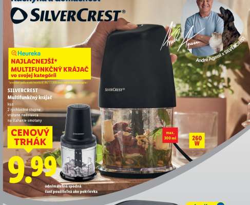 SilverCrest Multifunkčný krájač