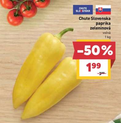 Chute Slovenska paprika zeleninová