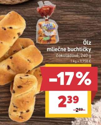 Ölz mliečne buchtičky
