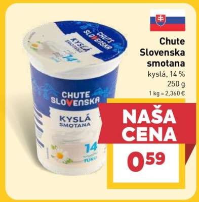 Chute Slovenska smotana