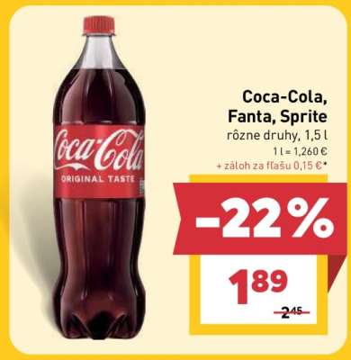 Coca-Cola, Fanta, Sprite