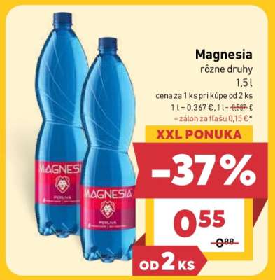 Magnesia rôzne druhy