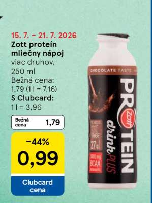 Zott Protein mliečny nápoj